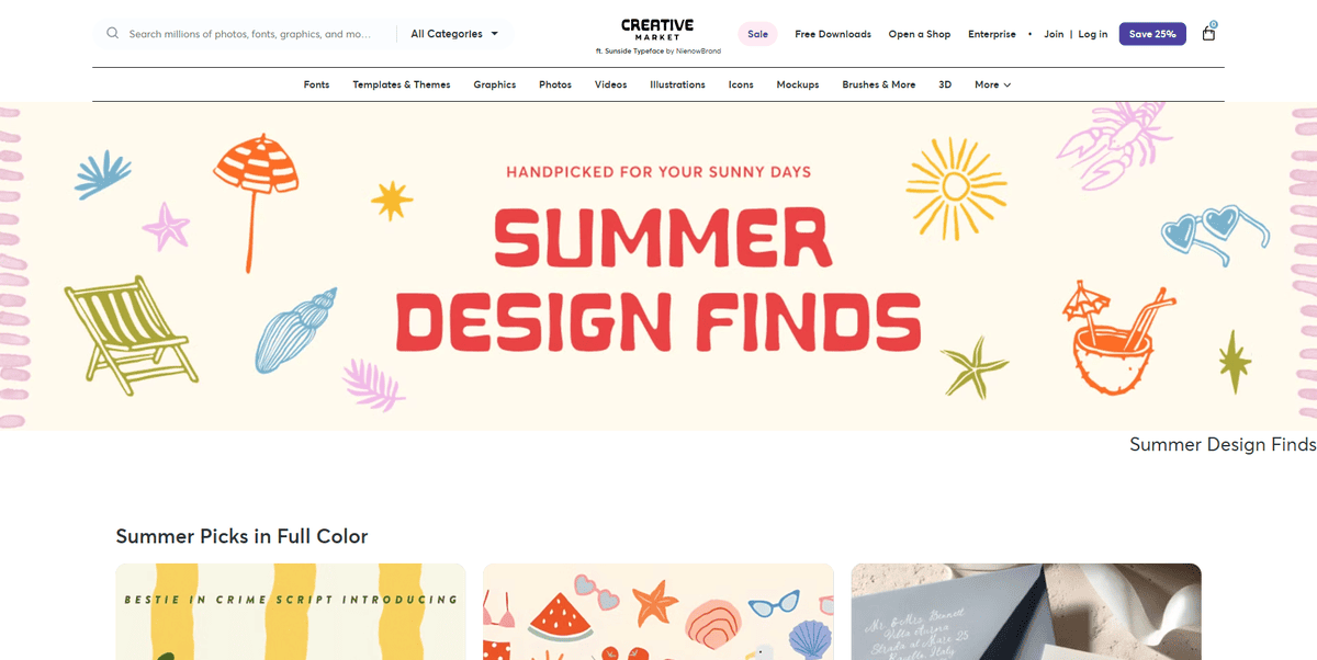 Creative Market（クリエイティブ・マーケット）