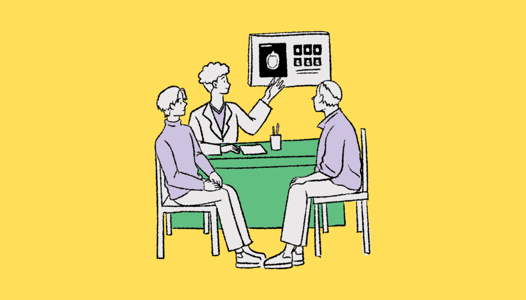 専門家がAI技術のリスクについて説明するイラスト。Grokコンパニオンモードが抱える、深刻な倫理的課題を分析。