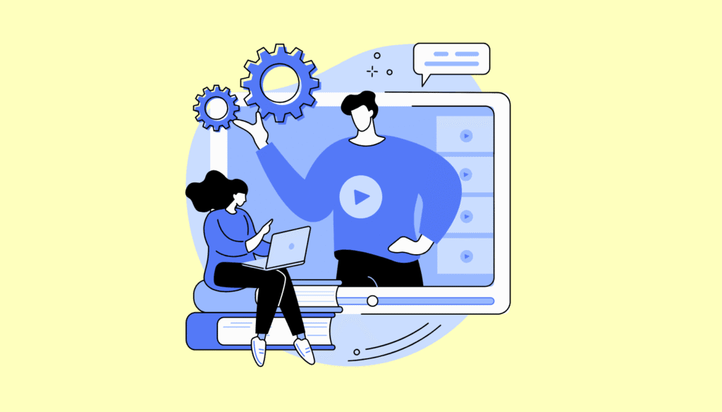 Creative Marketの無料素材を活用して、デザインスキルを向上させる方法を解説。オンラインで学ぶクリエイターのイメージ。