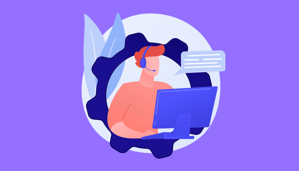 ChatGPTエージェントと対話しながらタスクを進めるユーザーのイラスト。そのインタラクティブなユーザー体験(UX)を表現。