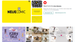 Creative Marketの週替わり注目アセット4選。今週はプロ品質のフォント、Canvaテンプレート、イラストキット、Lightroomプリセットを特集。