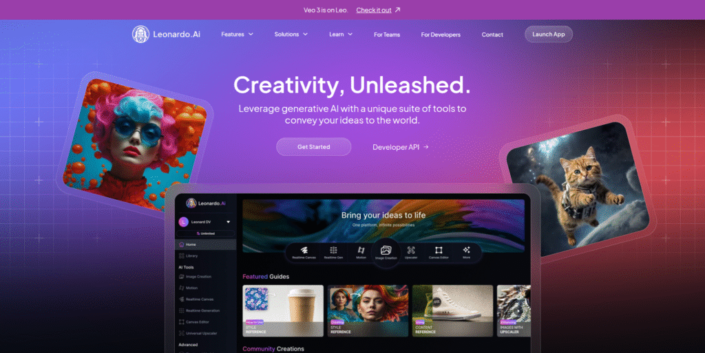 大手AIプラットフォームLeonardo.AiにFLUX.1が統合。専門知識不要で、最新の指示ベース編集が体験可能に。