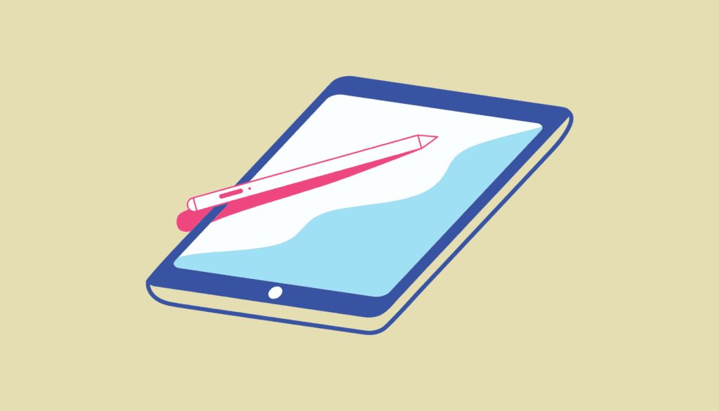 Wacom MovinkPad 11とペンを使った創作活動。フィルムを貼るかどうかの最終的な結論をまとめるためのイラスト。