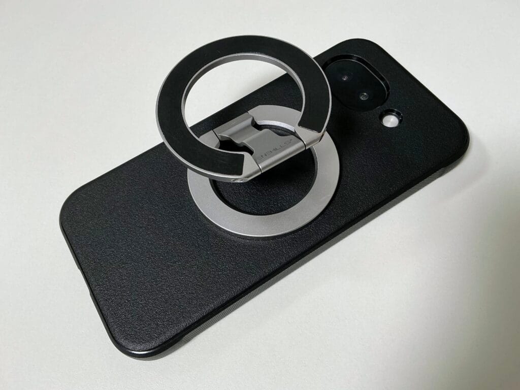 重量47.8gのDual Magic Ring。スマホには重すぎるためiPad mini等のタブレット向け