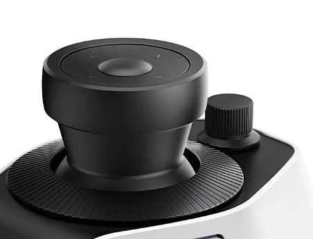 クリエイターの作業時間を大幅に短縮するXPPen Pilot Proのジョイスティックとダイヤル。クリスタのショートカットを直感的に操作するイメージ